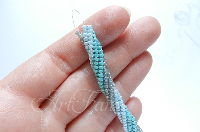 Przygotowanie do zeszycia końcówek